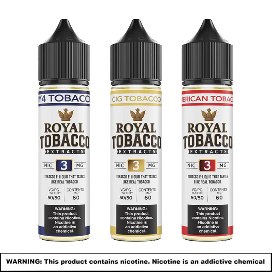 Pod Juice Royal Tobacco Extracts E-Liquid 60ml product image